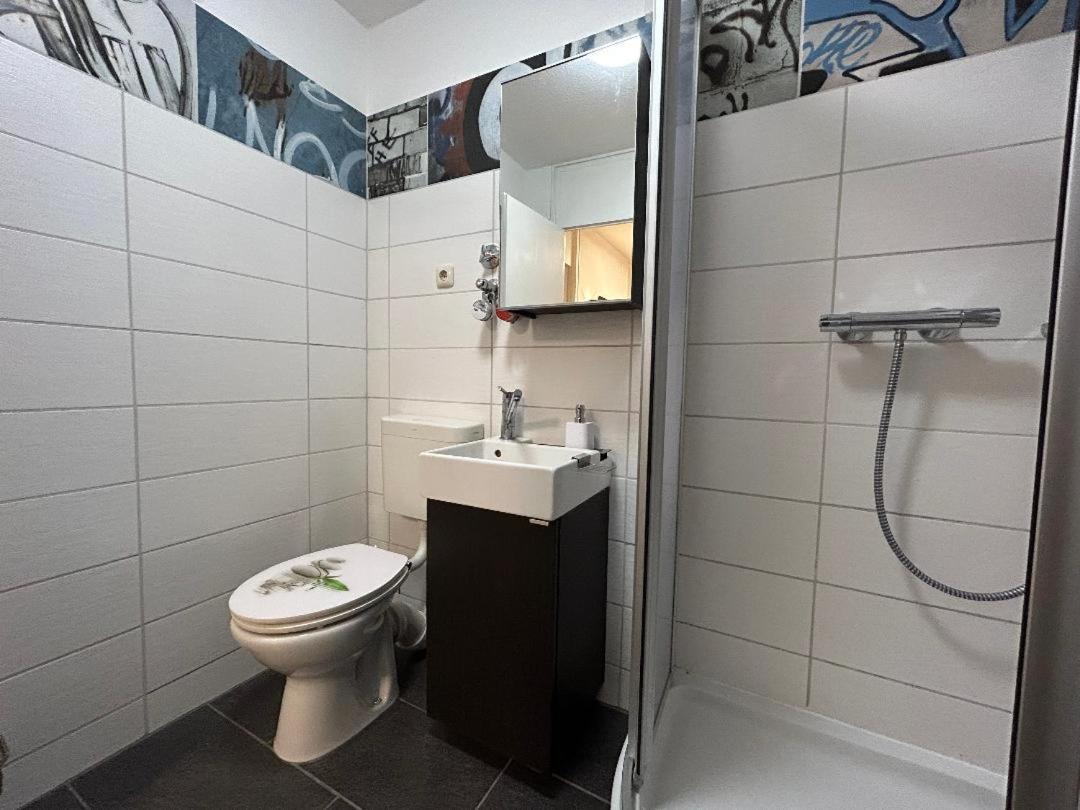 Gemuetliches Helles Apartment Mit Balkon Und Parkplatz Vor Der Tuer Im Zentrum Von Bayreuth Eksteriør bilde